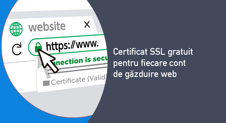 Certificate SSL gratuite pentru găzduire web