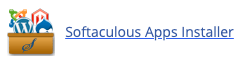 Clic pe butonul Softaculous Apps Installer din cpanel