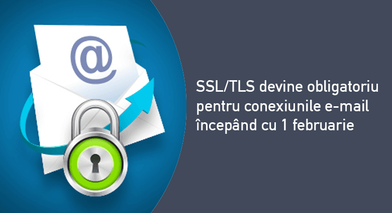 Trimitere email doar prin SSL TLS