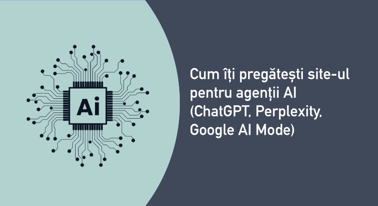 Pregătirea site-ului pentru AI
